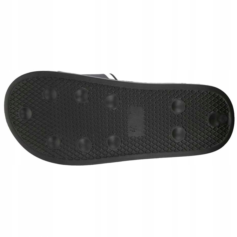 Chaussons pour hommes Outhorn noir et blanc HOL20 KLM601 20S blanche le noir 1