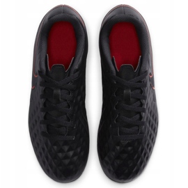 Nike Tiempo Legend 8 Club FG / MG Junior AT5881 060 chaussures de football noir noir 1