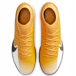 Chaussure de football Nike Mercurial Superfly 7 Club Tf AT7980 801 orange jaune 1 Chaussure de football Nike Mercurial Superfly 7 Club Tf AT7980 801 orange jaune 1