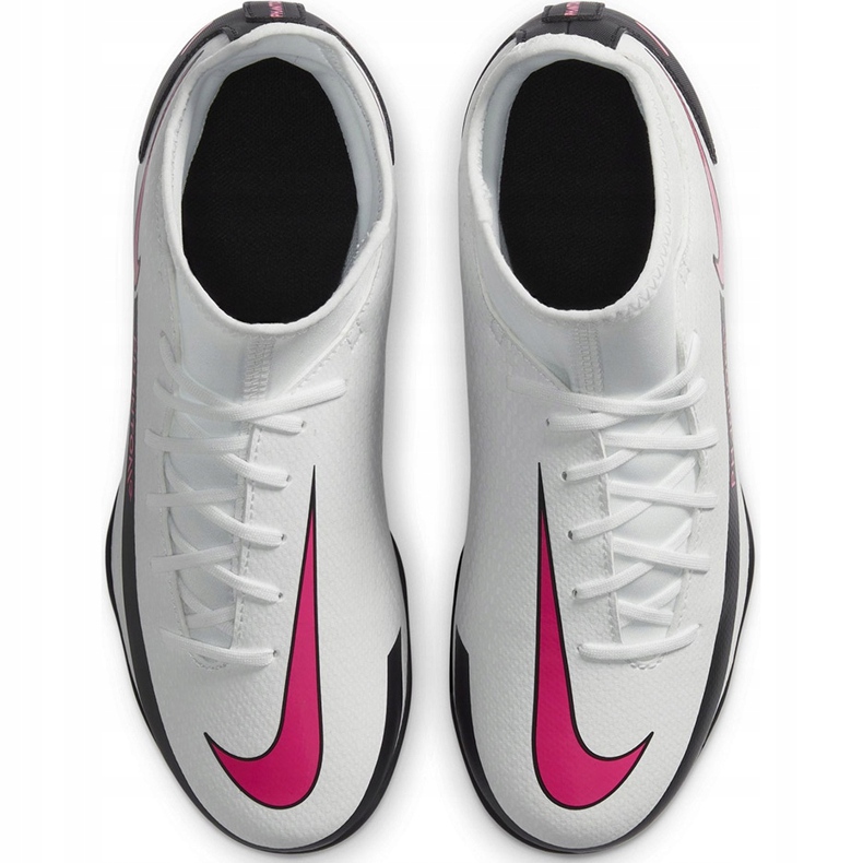 Chaussure de football Nike Phantom Gt Club Df FG / MG Junior CW6727 160 blanche blanche 1