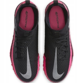 Nike Jr Phantom Gt Academy Df Tf CW6695 006 chaussures de football le noir le noir 1