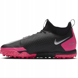 Nike Jr Phantom Gt Academy Df Tf CW6695 006 chaussures de football le noir le noir 2