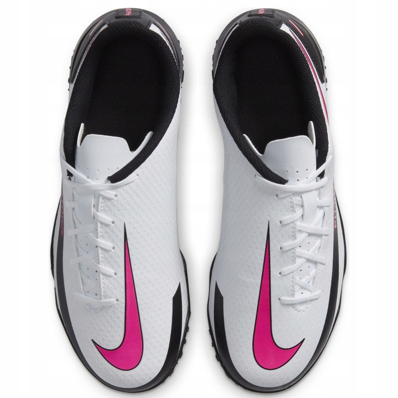 Nike Jr Phantom Gt Club Tf CK8483 160 chaussures de football blanche blanche 1 Nike Jr Phantom Gt Club Tf CK8483 160 chaussures de football blanche blanche 1