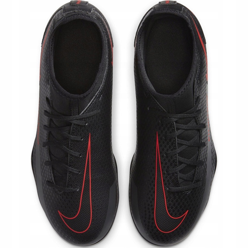 Chaussures de football Nike Phantom Gt Club Df FG / MG Junior CW6727 060 le noir le noir 1