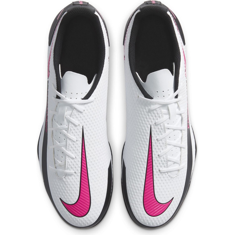 Chaussures de football Nike Phantom Gt Club FG / MG CK8459 160 blanche blanche 1