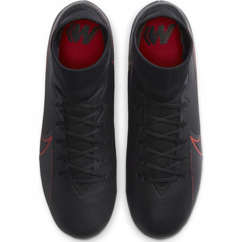 Chaussures de football Nike Mercurial Superfly 7 Academy FG / MG AT7946 060 noir noir 1