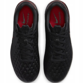 Nike Tiempo Legend 8 Academy FG / MG Junior AT5732 060 chaussures de football noir noir 1