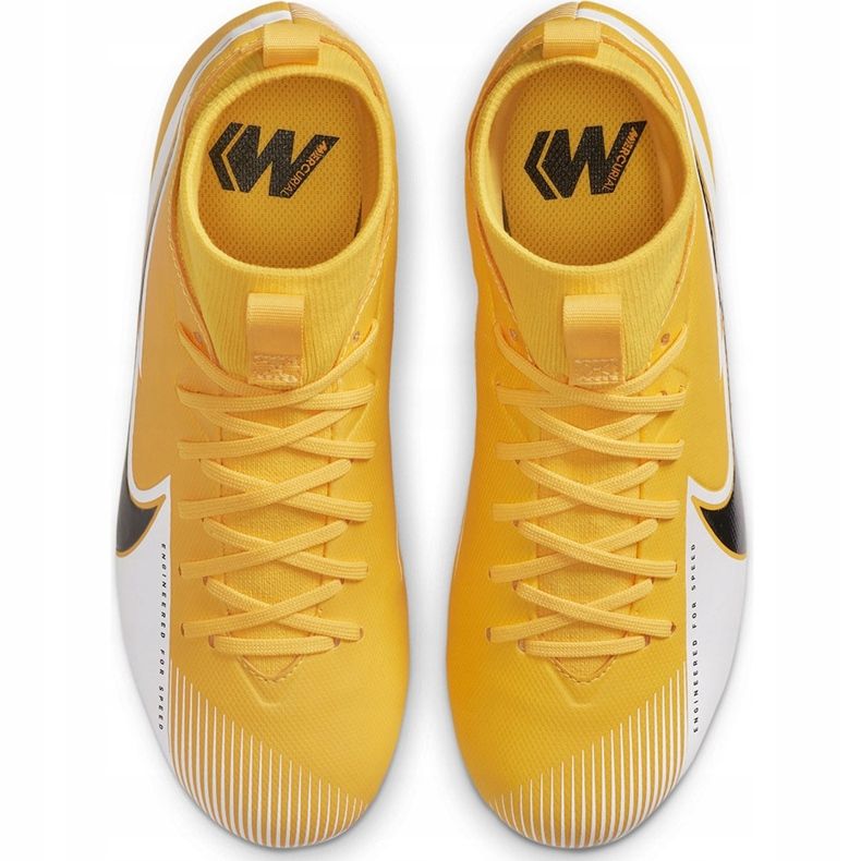 Chaussure de football Nike Mercurial Superfly 7 Academy FG/MG Junior AT8120 801 orange 1