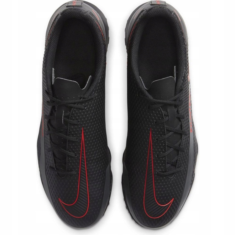 Nike Phantom Gt Club Tf CK8469 060 chaussures de football noir noir 1
