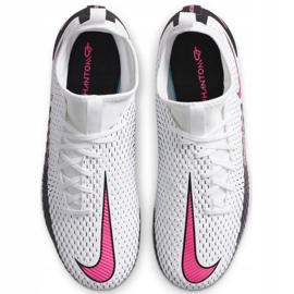 Nike Phantom Gt Academy Df FG / MG Junior CW6694 160 chaussures de football blanche blanche 1 Nike Phantom Gt Academy Df FG / MG Junior CW6694 160 chaussures de football blanche blanche 1