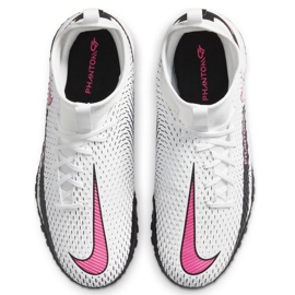 Chaussure de football Nike Phantom Gt Academy Df Tf Junior CW6695 160 blanche blanche 1