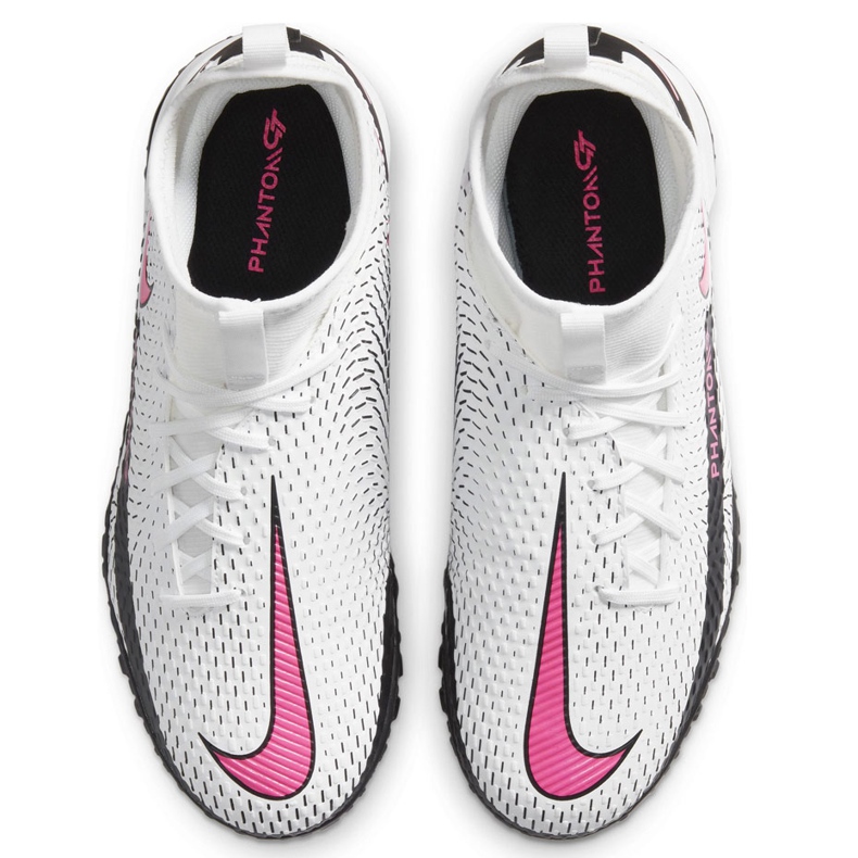 Chaussure de football Nike Phantom Gt Academy Df Tf Junior CW6695 160 blanche blanche 1 Chaussure de football Nike Phantom Gt Academy Df Tf Junior CW6695 160 blanche blanche 1