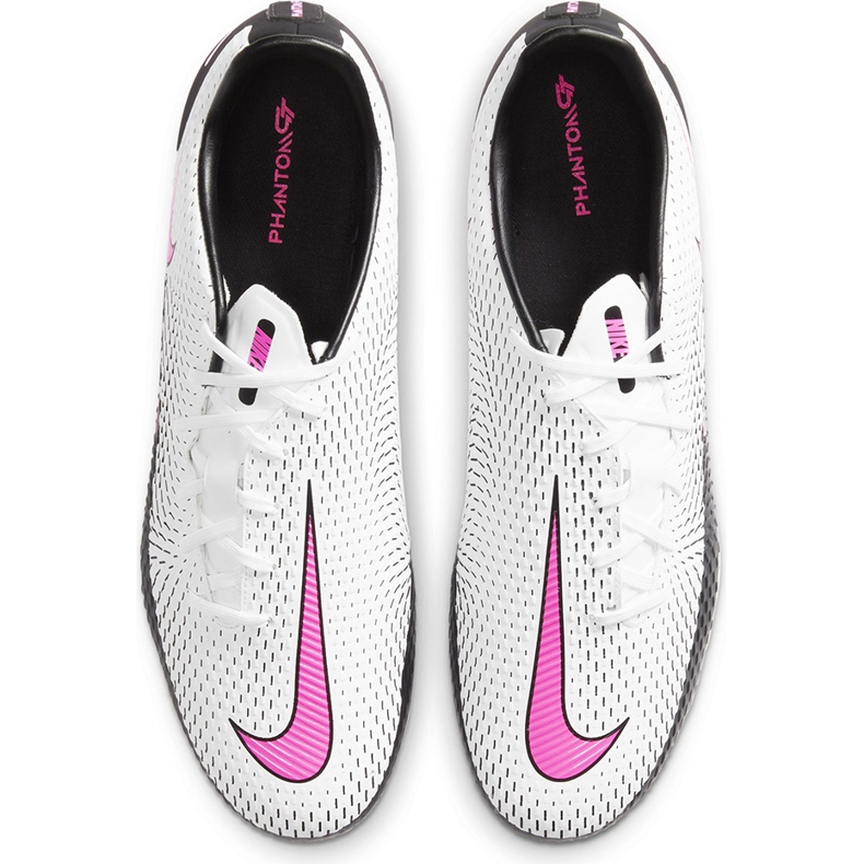 Chaussure de football Nike Phantom Gt Academy FG / MG CK8460 160 blanche blanche 1