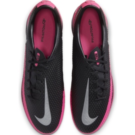 Nike Phantom Gt Academy Ic CK8467 006 chaussures de football noir noir 1