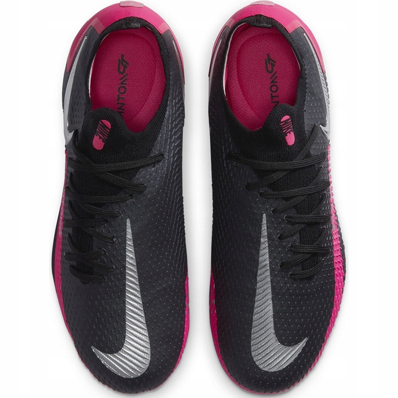 Nike Phantom Gt Pro Fg Junior CK8473 006 chaussures de football noir noir 1