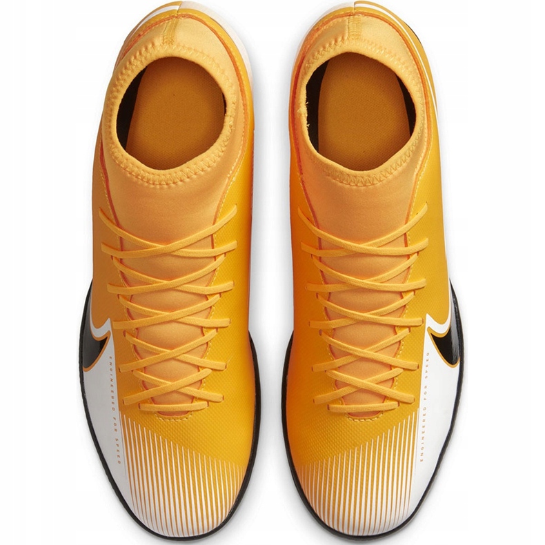 Nike Mercurial Superfly 7 Club Ic AT7979 801 chaussures de football orange orange 1