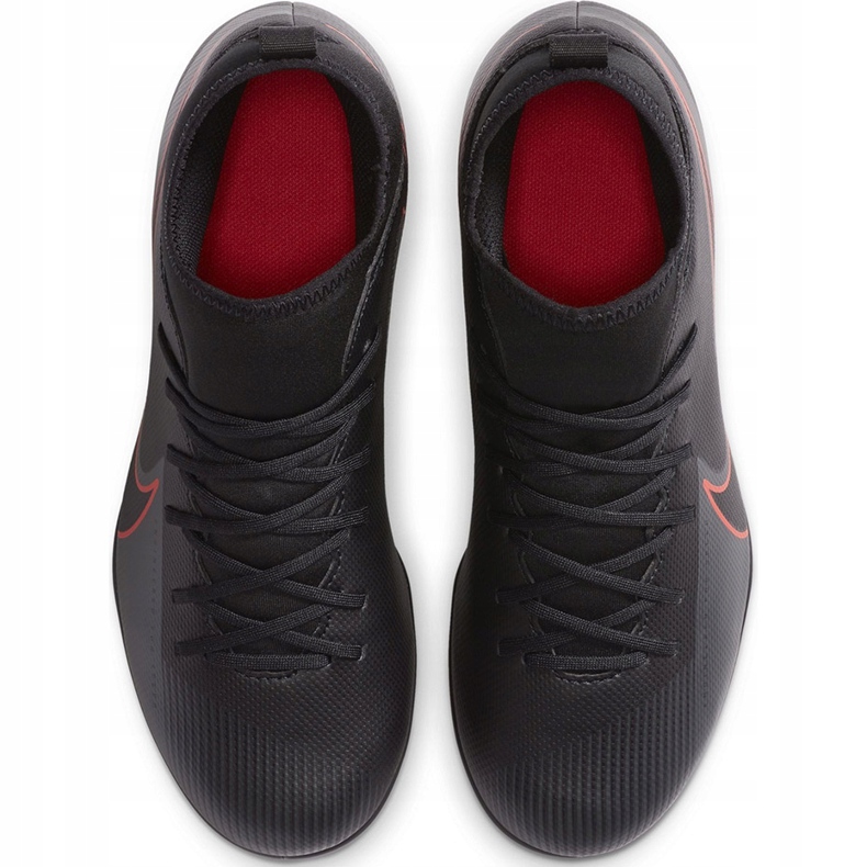 Chaussures de football Nike Mercurial Superfly 7 Club FG / MG Junior AT8150 060 le noir le noir 1