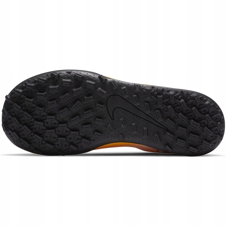 Nike Mercurial Vapor 13 Club Tf PS (V) Junior AT8178 801 chaussures de football orange jaune jaune 1