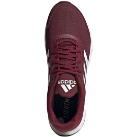 Chaussures running homme adidas Duramo Sl bordeaux FW3217 rouge 1