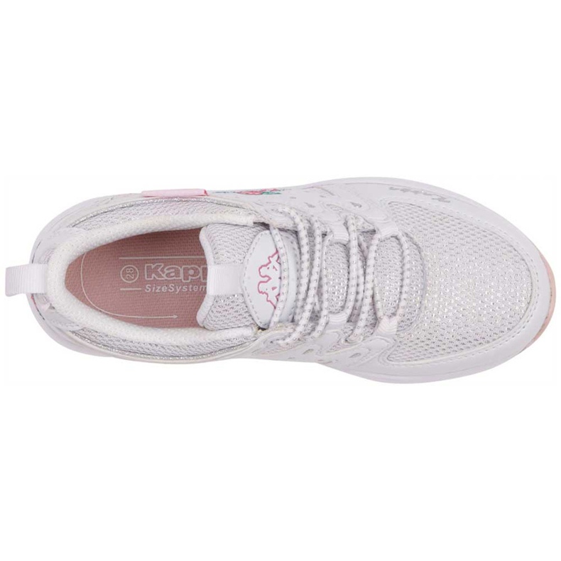 Kappa Loretto K chaussures pour enfants blanc et rose 260791K 1022 blanche 1 Kappa Loretto K chaussures pour enfants blanc et rose 260791K 1022 blanche 1