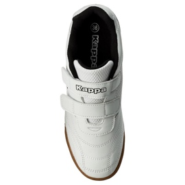 Kappa Kickoff T chaussures pour enfants blanc et noir 260509T 1011 1