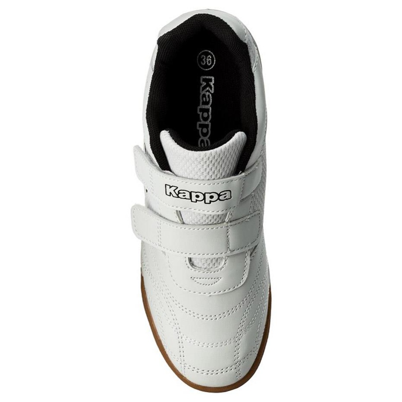 Kappa Kickoff T chaussures pour enfants blanc et noir 260509T 1011 1
