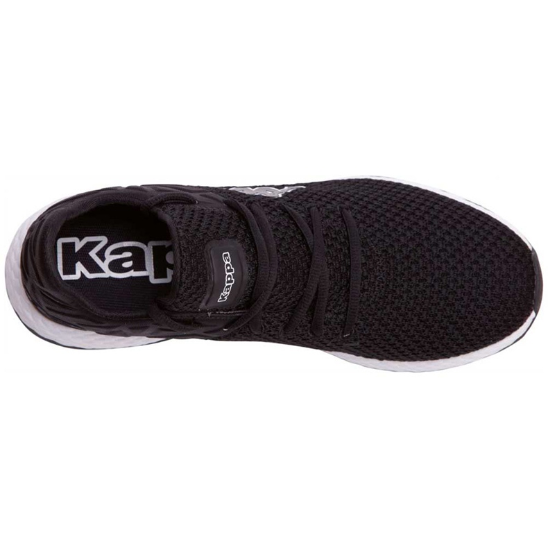 Chaussures Kappa Hector noir et blanc 242768 1110 1
