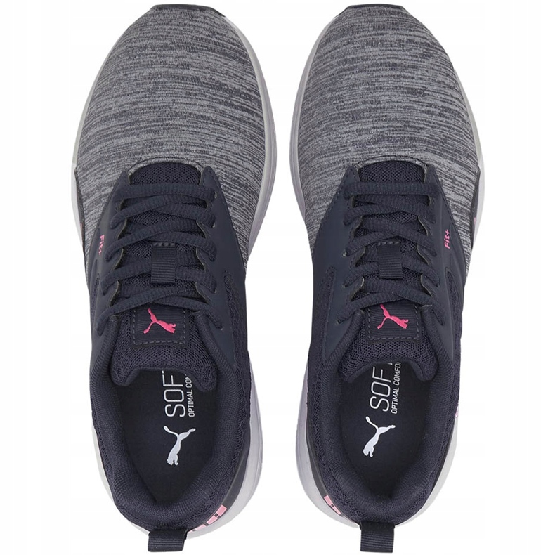 Chaussures enfant Puma Nrgy Comet bleu marine-gris 190675 20 1