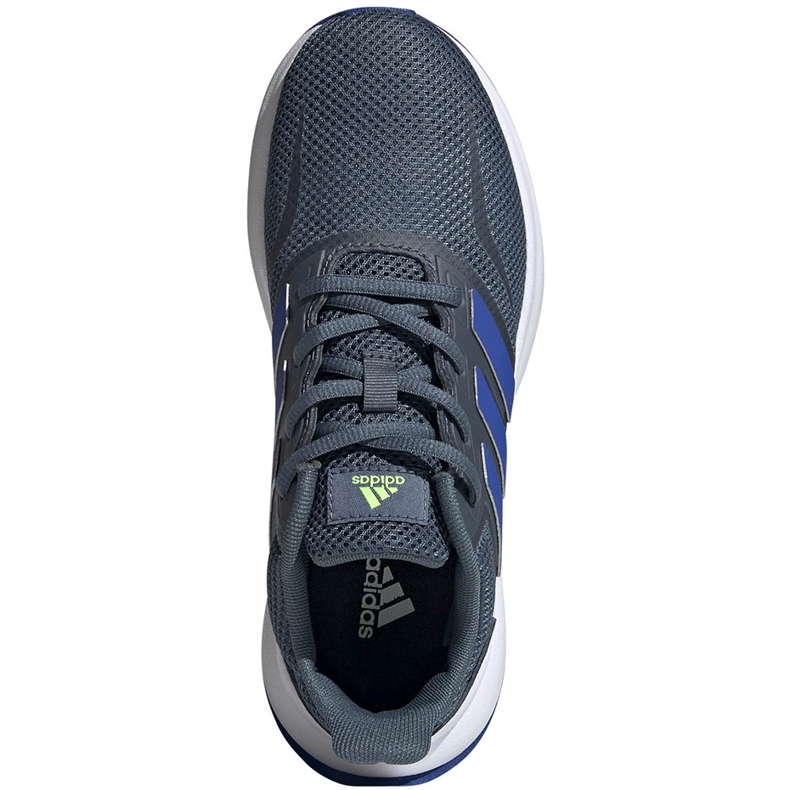 Adidas Runfalcon K chaussures pour enfants gris-bleu FV9442 1 Adidas Runfalcon K chaussures pour enfants gris-bleu FV9442 1