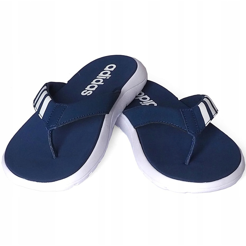Chaussons Adidas Comfort Flip Flop bleu marine EG2068 1