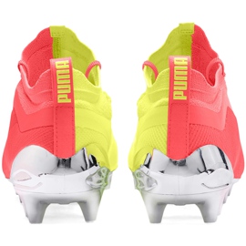 Chaussures de foot Puma One 20.1 Fg Ag 105956 01 jaune jaune 5