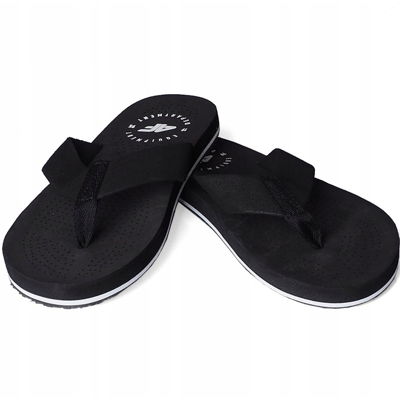 Chaussons homme 4F noir profond H4L20 KLM004 20S 1