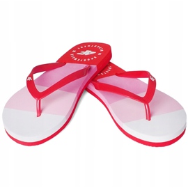 Chaussons femme 4F rose H4L20 KLD004 54S blanche 1