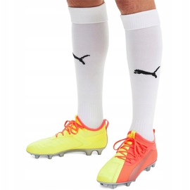 Chaussures de foot Puma One 20.2 Osg Fg Ag 105959 01 jaune jaune 4