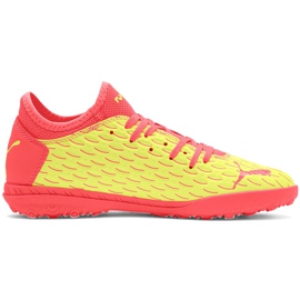 Puma Future 5.4 Osg Tt 105952 01 chaussures de football pour enfants rouge jaune rouge 1
