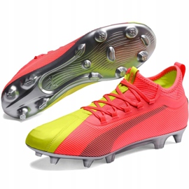 Chaussures de foot Puma One 20.2 Osg Fg Ag 105959 01 jaune jaune 3