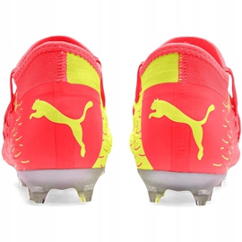 Puma Future 5.3 Netfit Osg Fg Ag 105947 01 chaussures de football pour enfants jaune 4