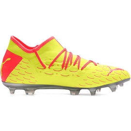 Chaussures de foot Puma Future 5.3 Netfit Osg Fg Ag 105936 01 orange 1