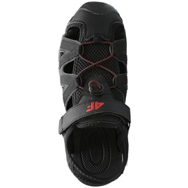 Sandales homme 4F noir profond H4L20 SAM003 20S le noir 1