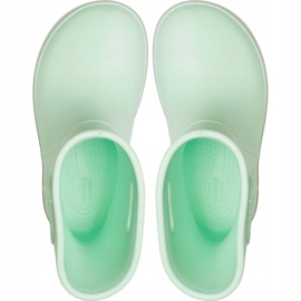 Crocs bottes de pluie pour enfants Crocband Rain Boot Kids vert 205827 3TO 1