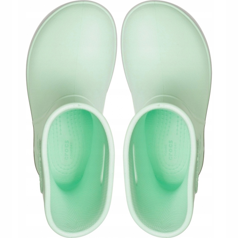 Crocs bottes de pluie pour enfants Crocband Rain Boot Kids vert 205827 3TO 1