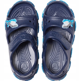 Sandales enfant Crocs Crocs Fl Shark Band Sandal B bleu marine 206365 410 1 Sandales enfant Crocs Crocs Fl Shark Band Sandal B bleu marine 206365 410 1