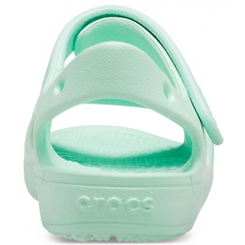 Sandales enfant Crocs Classic Cross Strap Sandal Ps neo menthe 206245 3TI vert 4