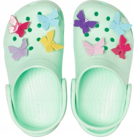 Crocs kids Classic Butterfly Charm Clg Ps vert 206179 3TI 1