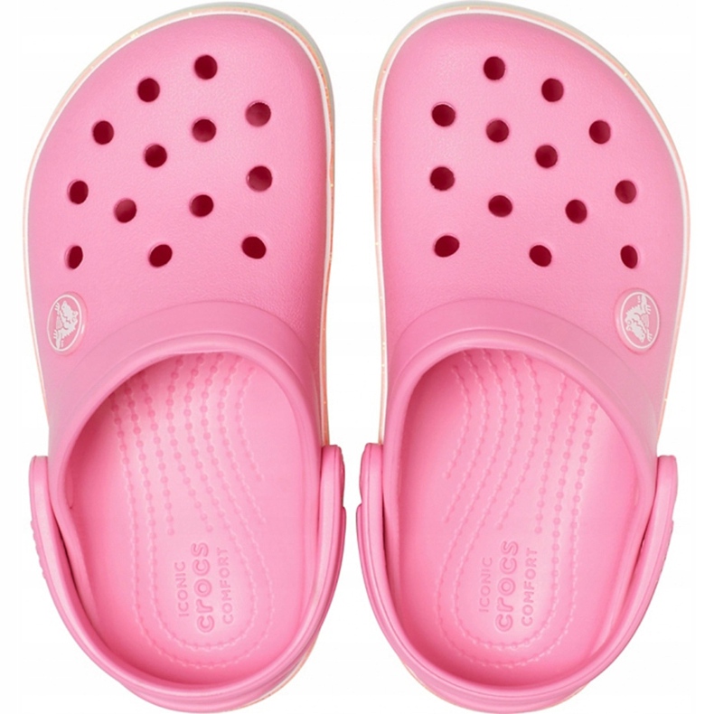 Crocs pour enfants Crocband Rainbow Glitter Clg K rose 206 151 669 1