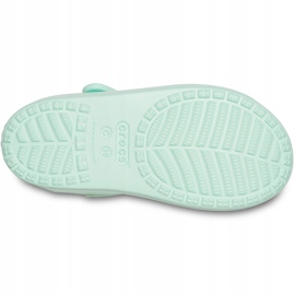 Sandales enfant Crocs Classic Cross Strap Sandal Ps neo menthe 206245 3TI vert 5