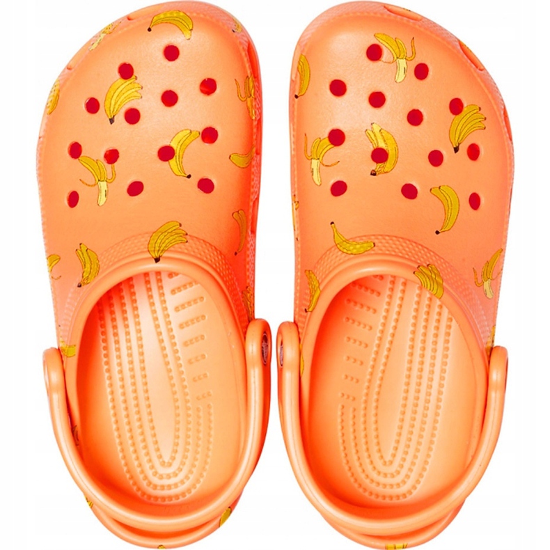 Crocs Kids Classic Vacay Vibes Clog Orange 206375 801 1