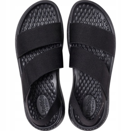 Crocs LiteRide Stretch Sandale W noir 206081 060 le noir 1