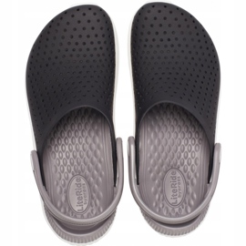 Crocs Kids LiteRide Clog Kids noir et blanc 205 964 066 le noir 1