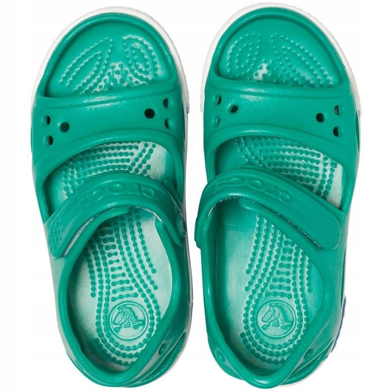 Sandales Crocs pour enfants Crocband Ii Sandal Ps Kids vert-bleu 14854 3TV 1 Sandales Crocs pour enfants Crocband Ii Sandal Ps Kids vert-bleu 14854 3TV 1